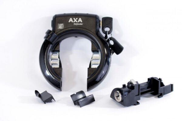 Slot defender Axa black met accu slot Bosch