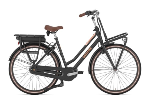 GAZELLE Miss Grace C7 DAMES black mat 49cm 2024