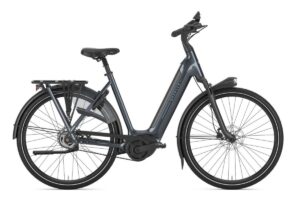 GAZELLE Grenoble C5 DAMES anthracite grey glans 53cm 2025