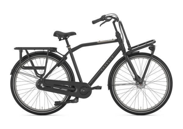 GAZELLE HeavyDutyNL HEREN Black Mat 59cm 2021