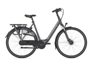 GAZELLE Orange C7+ Verhuur DAMES anthracite grey glans 49cm 2024