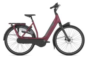GAZELLE Avignon C8 HMB Connect DAMES coral red mat 49cm 2023