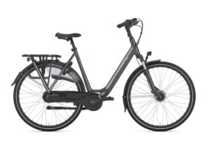GAZELLE Orange C7+ Verhuur DAMES anthracite grey glans 49cm 2024