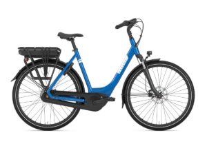 GAZELLE Paris HMB test e-bik Dames Tropical Blue Glans 53cm 2024