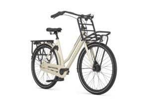 GAZELLE HeavyDutyNL DAMES caramel khaki glans 49cm 2025
