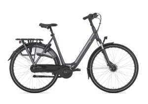 GAZELLE Orange C7+ Verhuur DAMES anthracite grey glans 49cm 2024